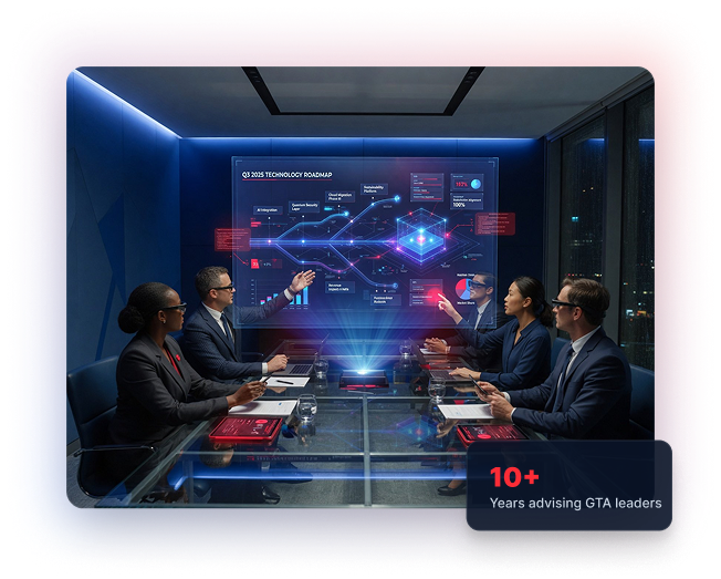 Virtual Chief Information Officer Meeting with Executive Team